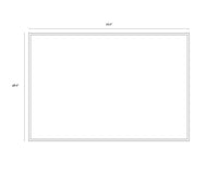 Sunpan Smoke Screen - 72" x 48" - Black Floater Frame