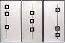Sunpan Boxed In (set of 3) - 30" x 60" - Black Floater Frame