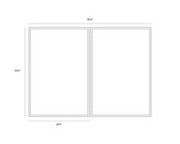 Sunpan Fluidity (set of 2) - 40" x 60" - Gold Floater Frame