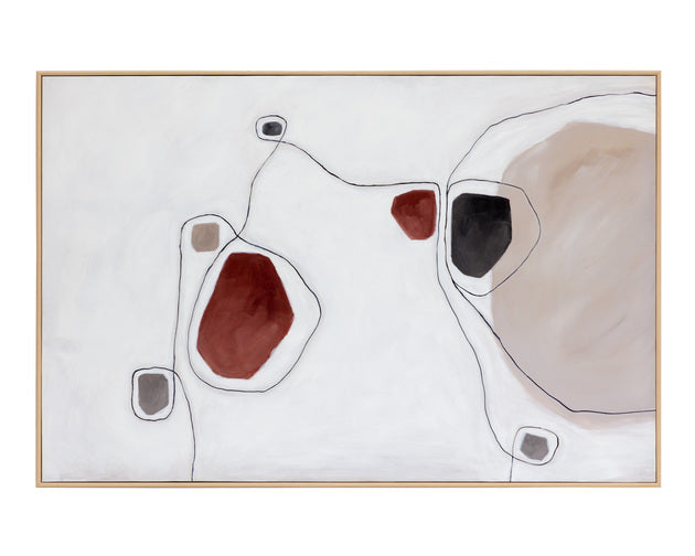 Sunpan Connectivity - 72" x 48" - Natural Floater Frame