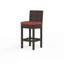 Sunset West Montecito Wicker Barstool with Cushion