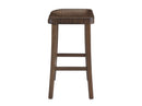 Greenington Tulip 30" Bar Height Stool Caramelized/Black Walnut - Set of 2