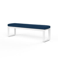 Sunset West Newport Dining Bench with Cushion
