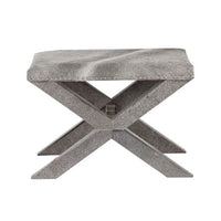 Sunpan Theodora Stool Grey / Brown