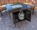 AZ Patio Heaters Outdoor Fire Pit in Hammered Bronze / Bronze/Stainless Steel