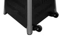 AZ Patio Heaters Commercial Glass Tube Patio Heater in Hammered Silver / Bronze / Black