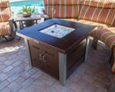AZ Patio Heaters Outdoor Fire Pit in Hammered Bronze / Bronze/Stainless Steel