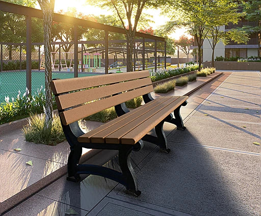 Polly Products Aspen Backed Bench