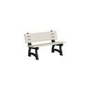 Polly Products Aspen Backed Bench