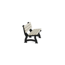 Polly Products Aspen Backed Bench