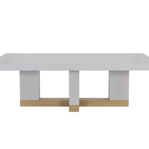 Sunpan Greco Dining Table in Gauntlet Grey 94.5''