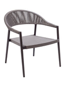 Florida Seating Powder Coated Aluminum Frame Lounge Chair with Textilene Seat and Polypropylene Back - RP-01 LOUNGE CHAIR
