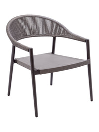 Florida Seating Powder Coated Aluminum Frame Lounge Chair with Textilene Seat and Polypropylene Back - RP-01 LOUNGE CHAIR