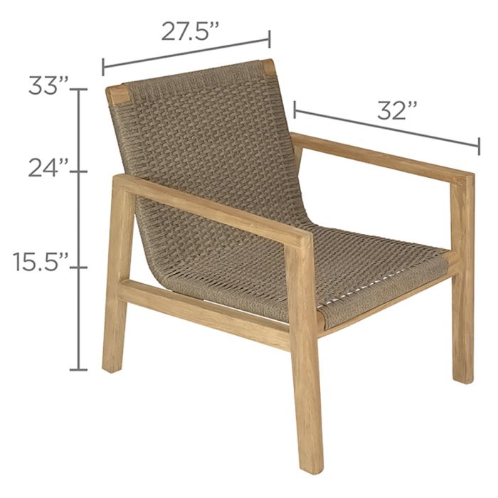 Royal Teak Admiral Club Chair