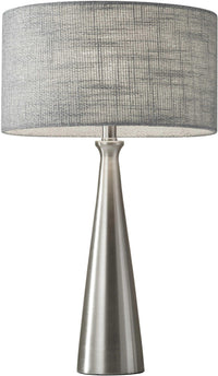 Adesso Linda Table Lamp - Brushed Steel