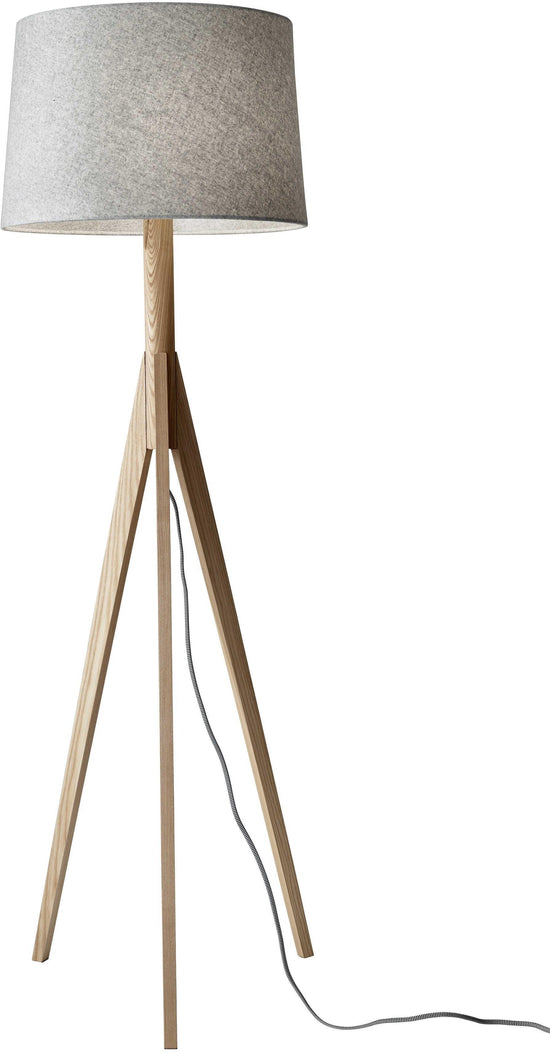 Adesso Eden Floor Lamp - Natural