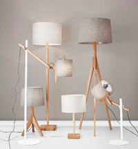 Adesso Eden Table Lamp - Natural