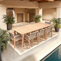 Royal Teak Admiral Dining Table 40x90