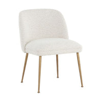 Sunpan Lyne Dining Chair in Copenhagen White