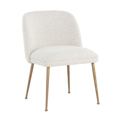 Sunpan Lyne Dining Chair in Copenhagen White