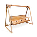 All Things Cedar 6'/8' Swing A-Frame & 4' Porch Swing Set