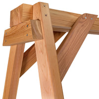 All Things Cedar 8-ft Swing A-Frame