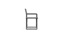 Azzurro Living Amalfi Director's Chair in Charcoal/White - Set of 4