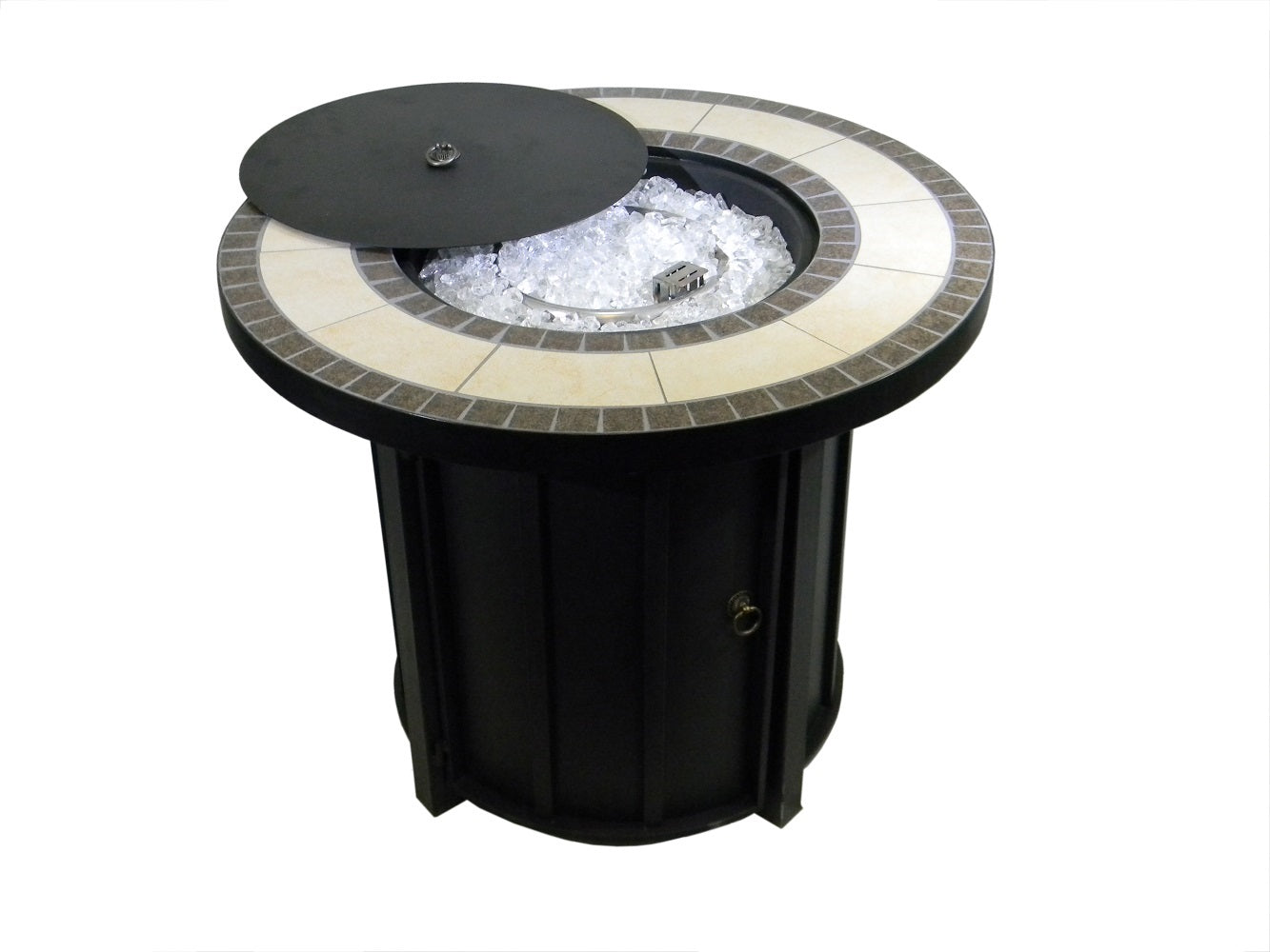 AZ Patio Heaters Round / Square Tile Top Firepit