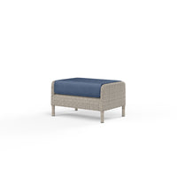 Sunset West Manhattan Ottoman with Cushion