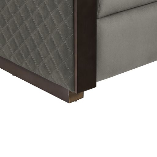 Sunpan Elvina Recliner - Antonio Charcoal