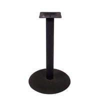 BFM Seating Stamped Steel - 18"/22"/30" Round Base With 11 3/4" Bolt On Plate