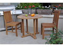 Anderson Teak Montage Saratoga 3-Pieces Dining Set
