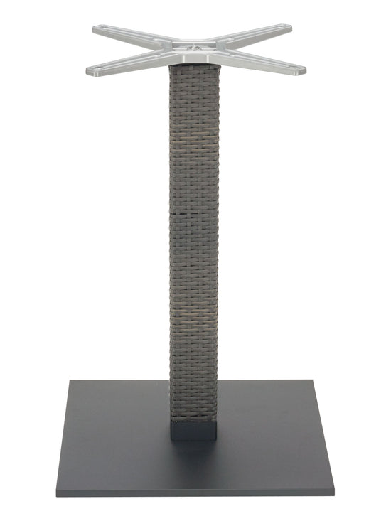 Florida Seating Aluminum PE Wicker Post Table Stand - AL-2500 18X3 WIC