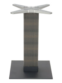 Florida Seating Aluminum PE Wicker Post Table Stand - AL-2500 18X18X6 WIC