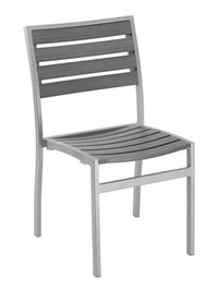 Florida Seating Aluminum Chair with Groove Cut Out - AL-5602-0