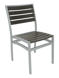 Florida Seating Aluminum Chair with Groove Cut Out - AL-5602-0