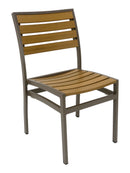 Florida Seating Aluminum Chair with Groove Cut Out - AL-5602-0