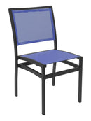 Florida Seating Aluminum Side Chair with Textile Back and Seat - AL-5624-0