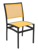 Florida Seating Aluminum Side Chair with Textile Back and Seat - AL-5624-0