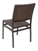 Florida Seating Aluminum Side Chair with Textile Back and Seat - AL-5625