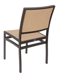 Florida Seating Aluminum Side Chair with Textile Back and Seat - AL-5625