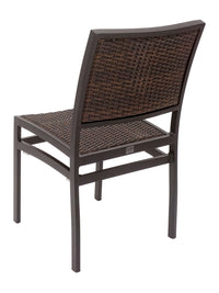 Florida Seating Aluminum Side Chair with Textile Back and Seat - AL-5625