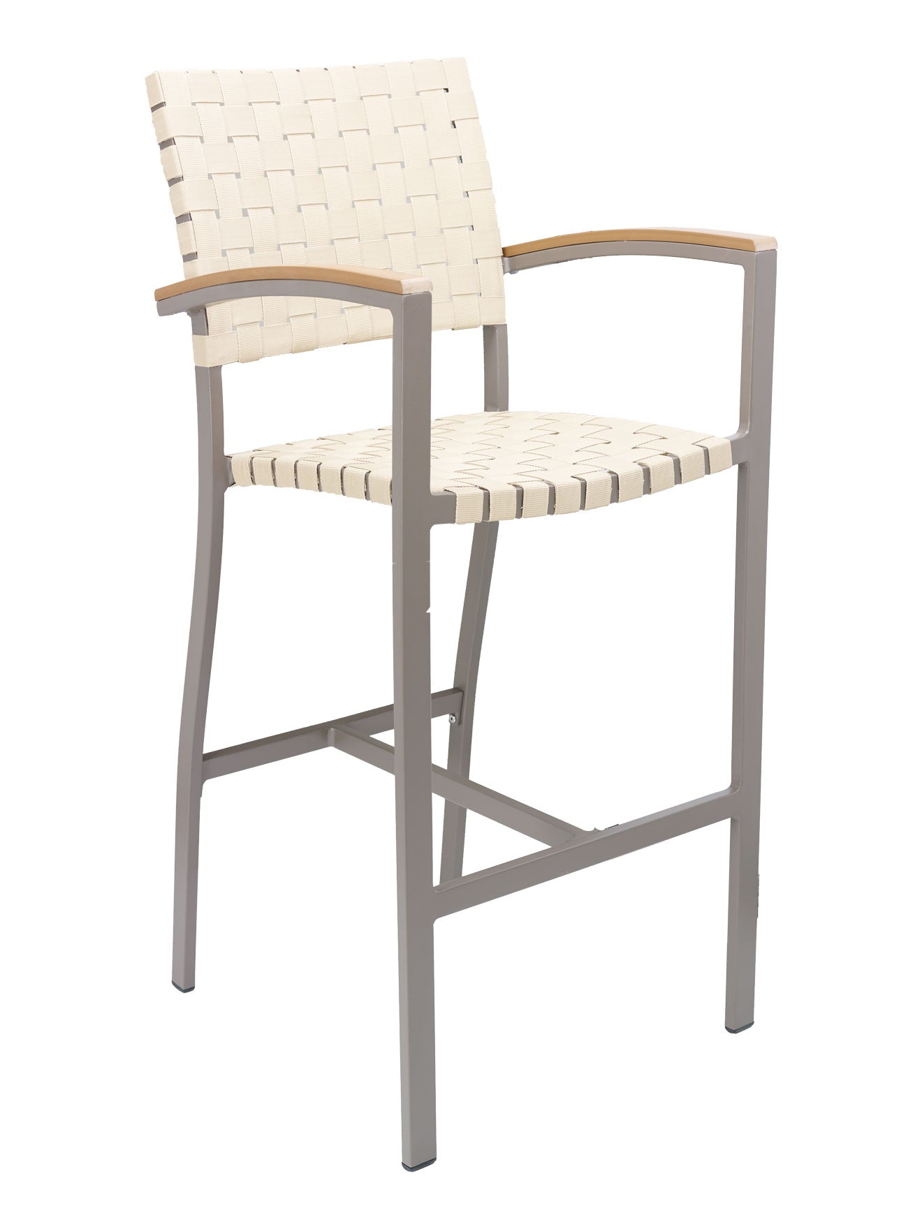 Florida Seating Powder Coated Aluminum Barstool - BAL-5800A