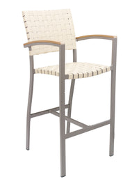 Florida Seating Powder Coated Aluminum Barstool - BAL-5800A