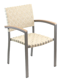 Florida Seating Aluminum Arm Chair with Mesh Belt Seat And Back - AL-5800A