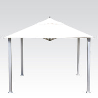 Bambrella Hurricane Alize 3.4m Square Aluminum Pavilion Umbrella