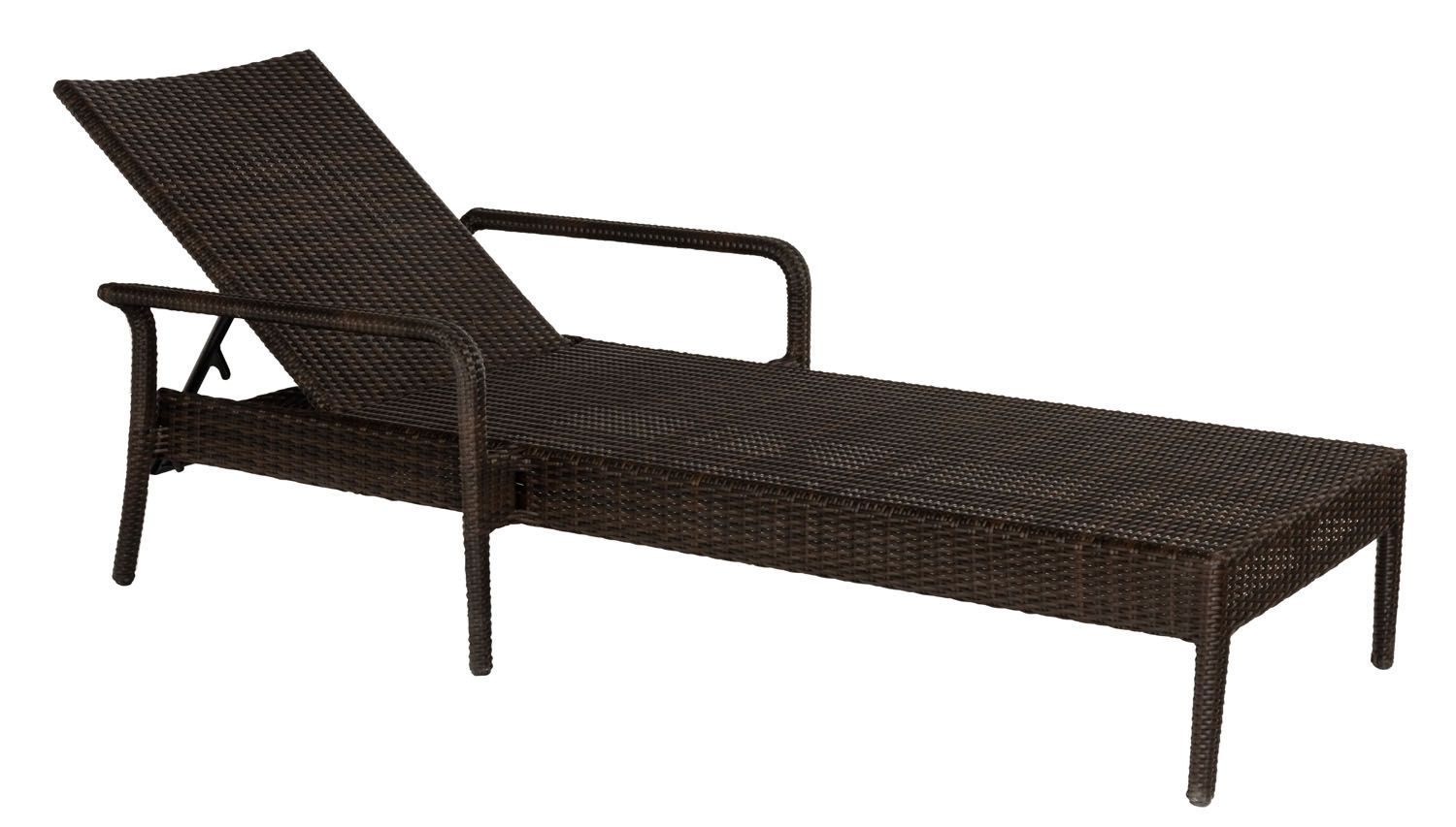 Woodard Et Cetera Miami Adjustable Chaise Lounge - Stackable