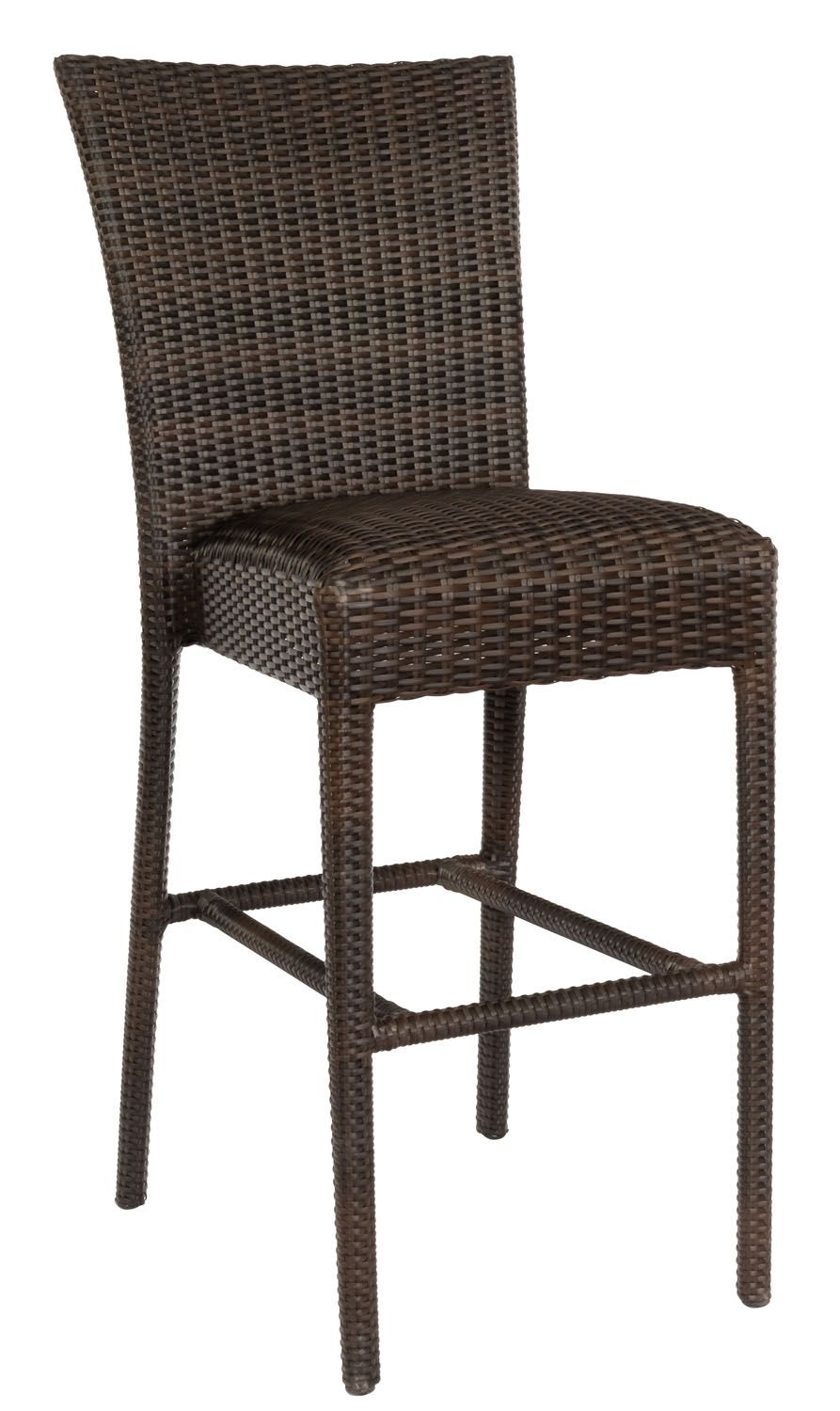 Woodard Et Cetera Padded Seat Bar Stool without Arms