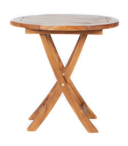 All Things Cedar  Teak Outdoor End Table