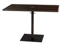 Woodard Et Cetera Rectangular Umbrella Table With Weighted Base